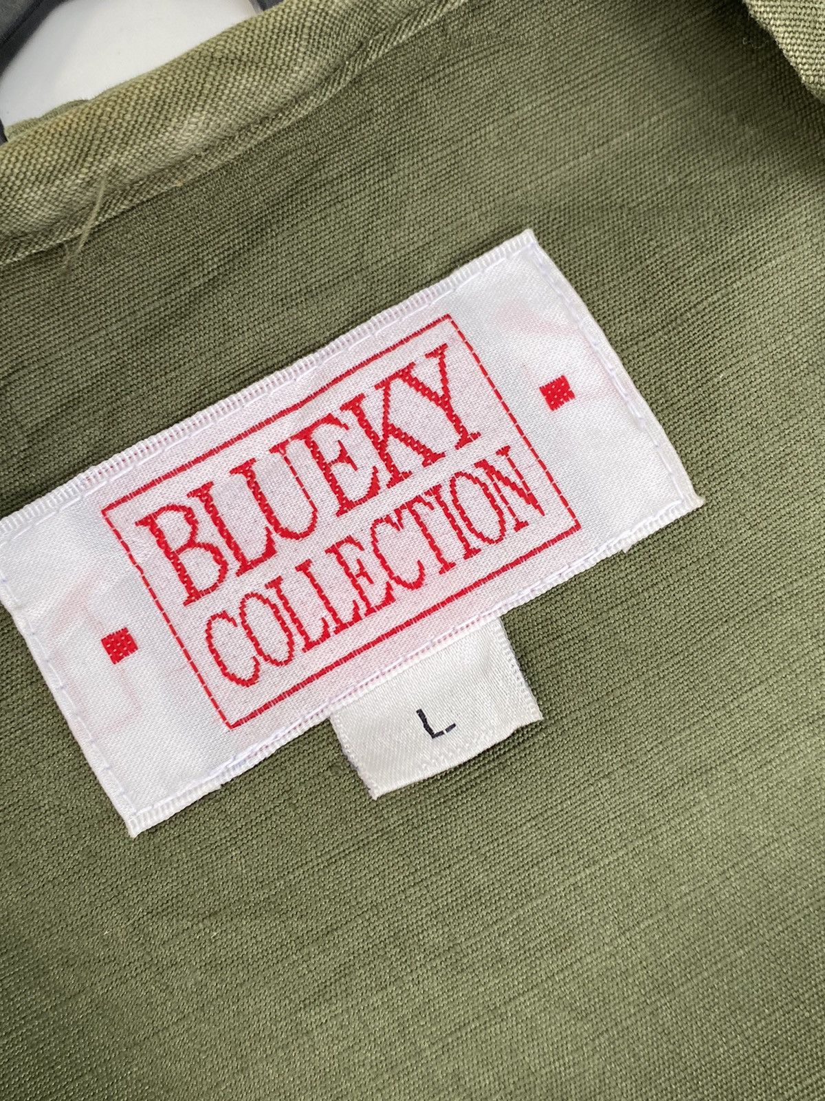 Japanese Brand × Vintage Vtg Blueky Collection Tactical Vest Military Size US L / EU 52-54 / 3 - 9 Thumbnail