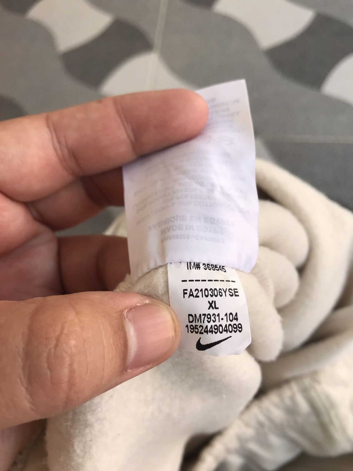 Nike Y2K Nike Sweatpants Overprint Size US 33 - 9 Thumbnail