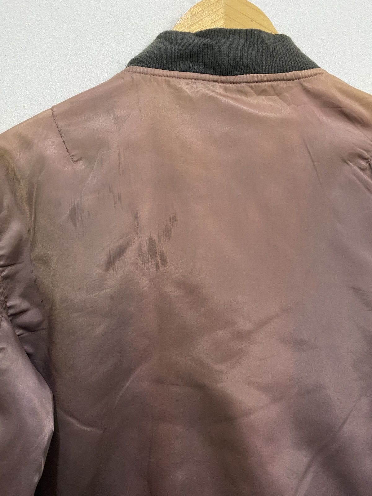 Vintage Vintage us air force sunfaded bomber jacket Size US L / EU 52-54 / 3 - 12 Thumbnail