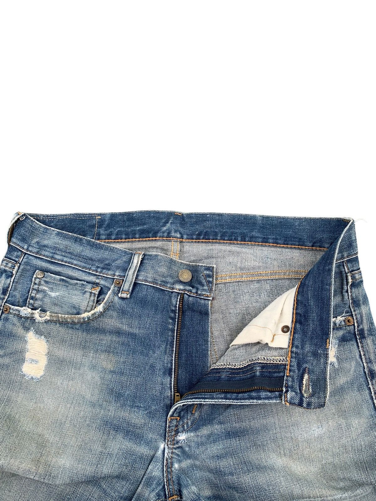 Polo Ralph Lauren DENIM & SUPPLY POLO RALPH LAUREN RL DISTRESSED DENIM Size US 35 - 10 Thumbnail