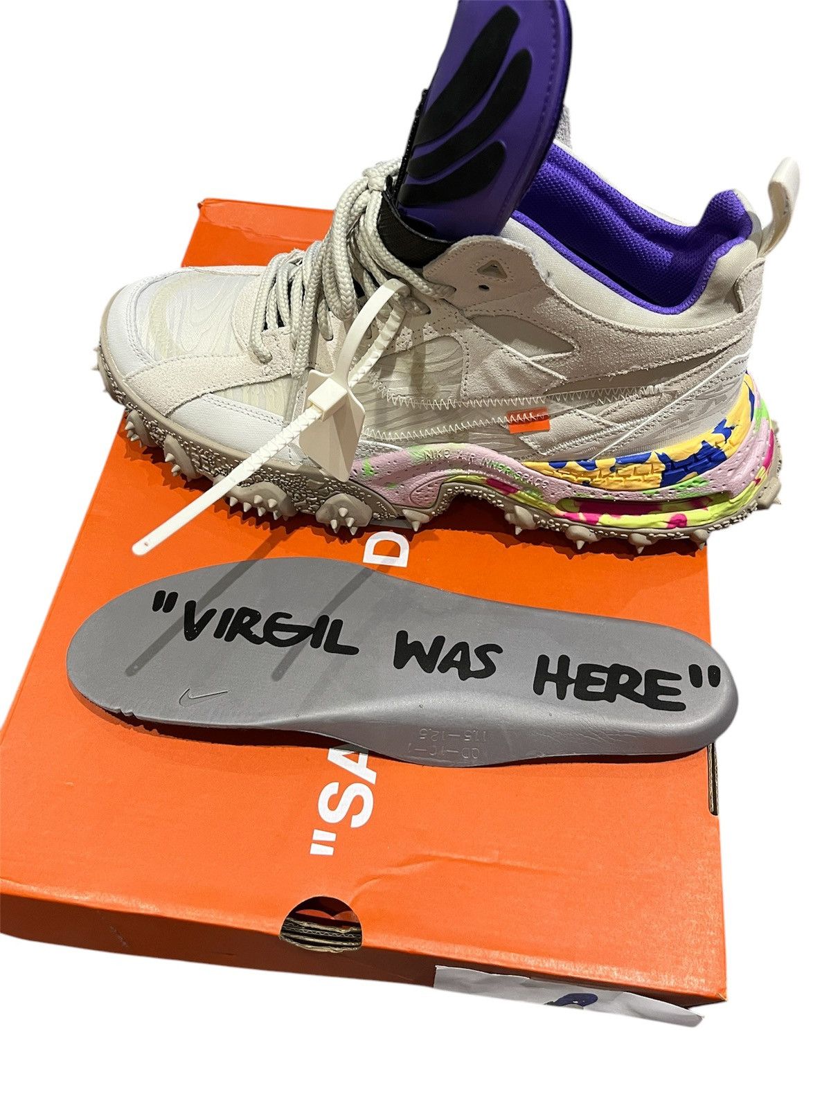 Nike Nike Air Terra Forma Offwhite Summit white Virgil US12 Size US 12 / EU 45 - 3 Thumbnail