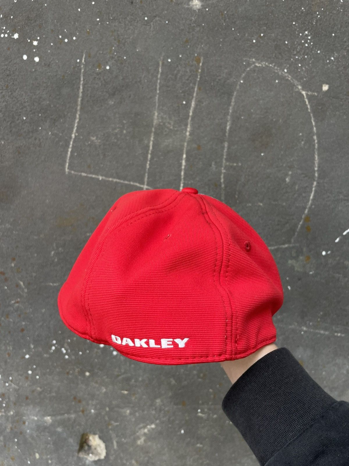 Japanese Brand × Oakley × Vintage Vintage Oakley 90’s Hat Cap Logo Y2K Distressed RARE Size ONE SIZE - 7 Thumbnail