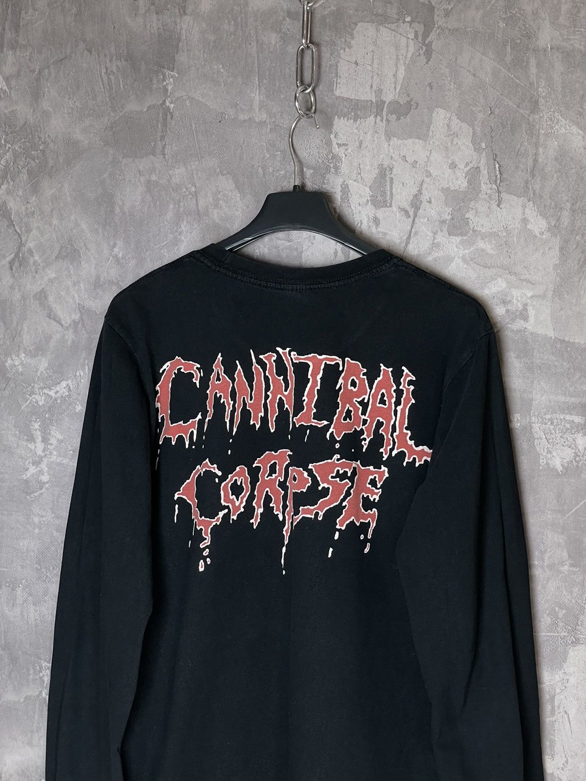 Band Tees Vintage Cannibal Corpse Tomb of the Mutilated longsleeve 90s Size US M / EU 48-50 / 2 - 2 Thumbnail