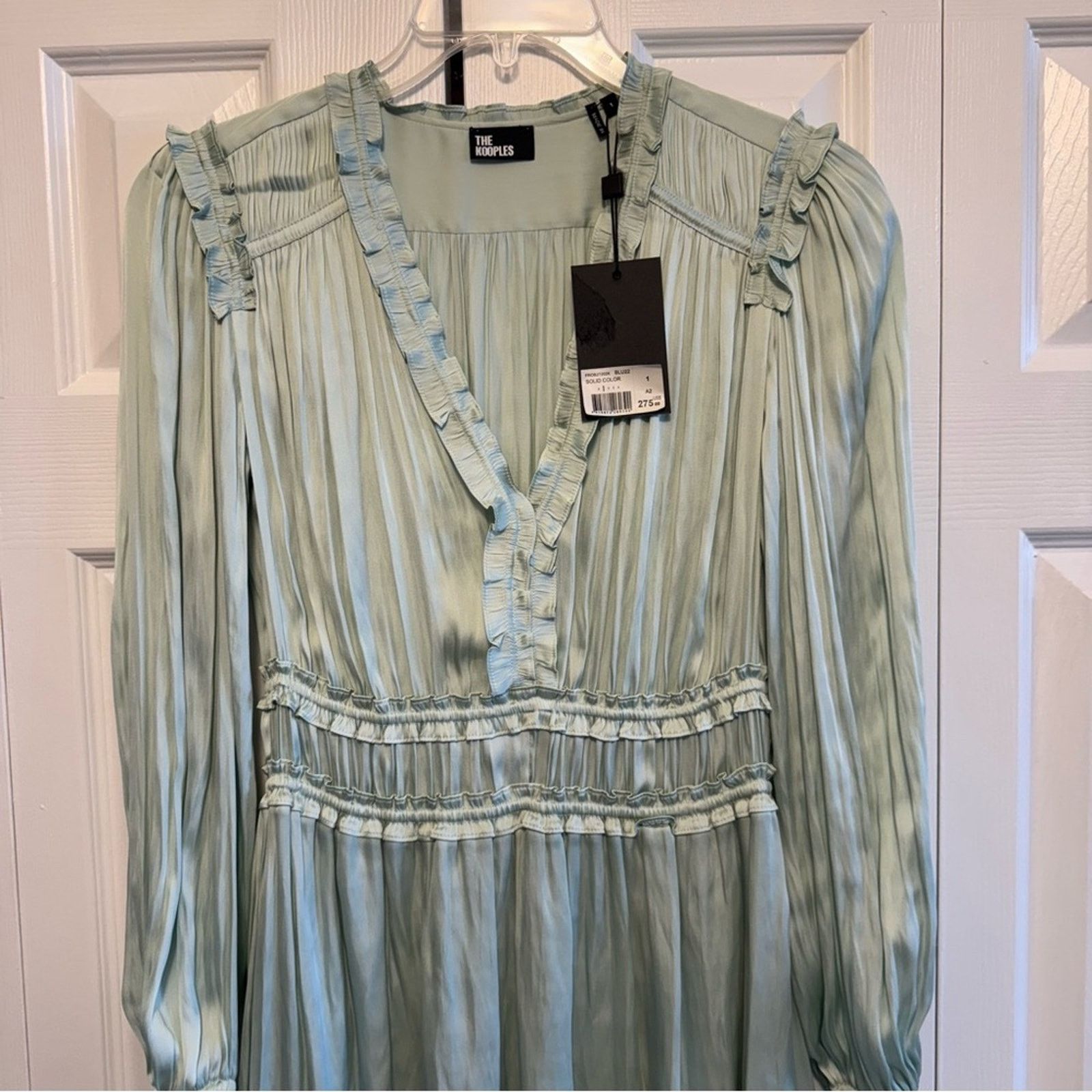The Kooples NWT! The Kooples Elegant Mint Green Women's Dress, Size 1 Size S / US 4 / IT 40 - 4 Thumbnail