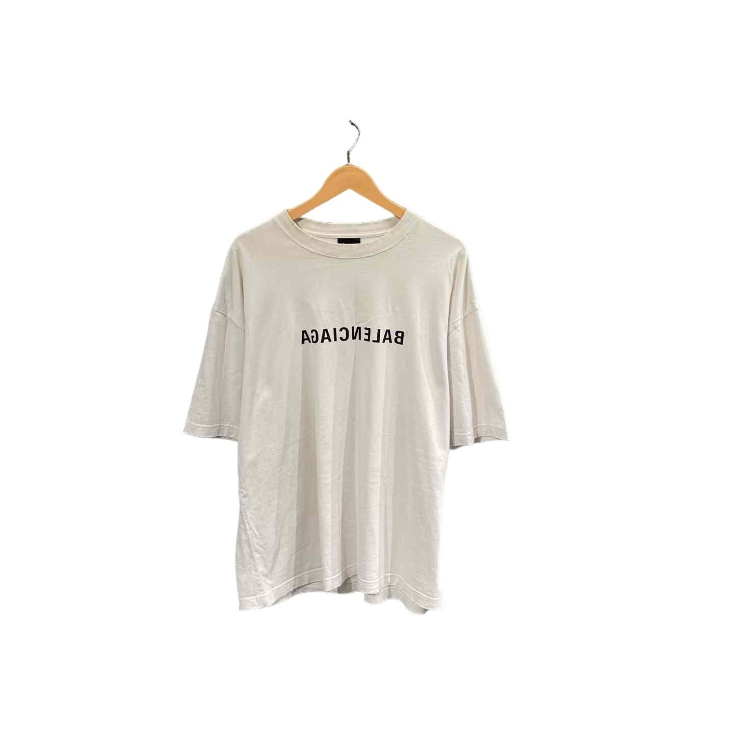 Balenciaga Balenciaga Mirrored Logo T-Shirt M Size US M / EU 48-50 / 2 - 1 Thumbnail