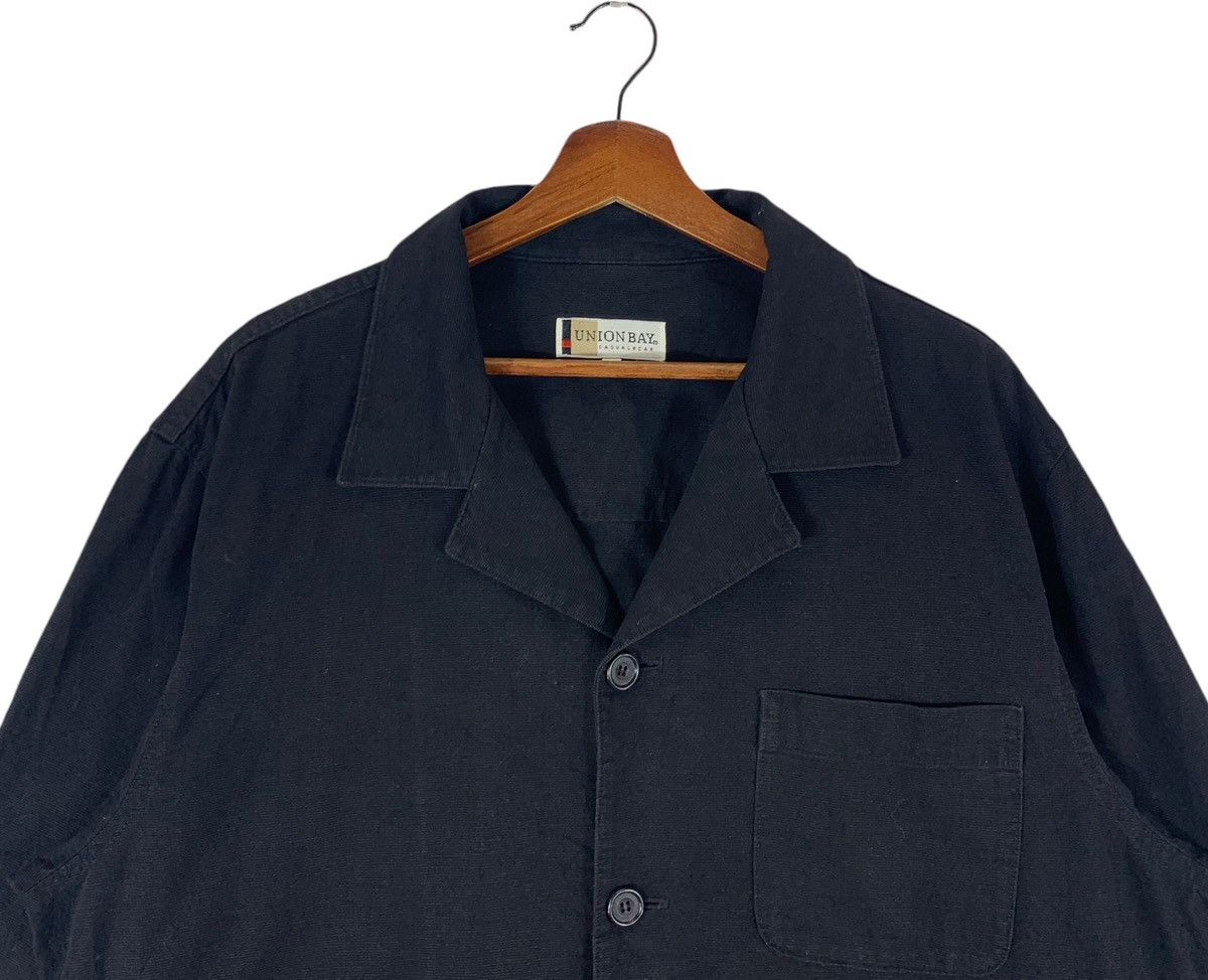 UNIONBAY × Vintage VINTAGE UNION BAY CASUAL WEAR BLACK BUTTON JACKET Size US L / EU 52-54 / 3 - 4 Thumbnail