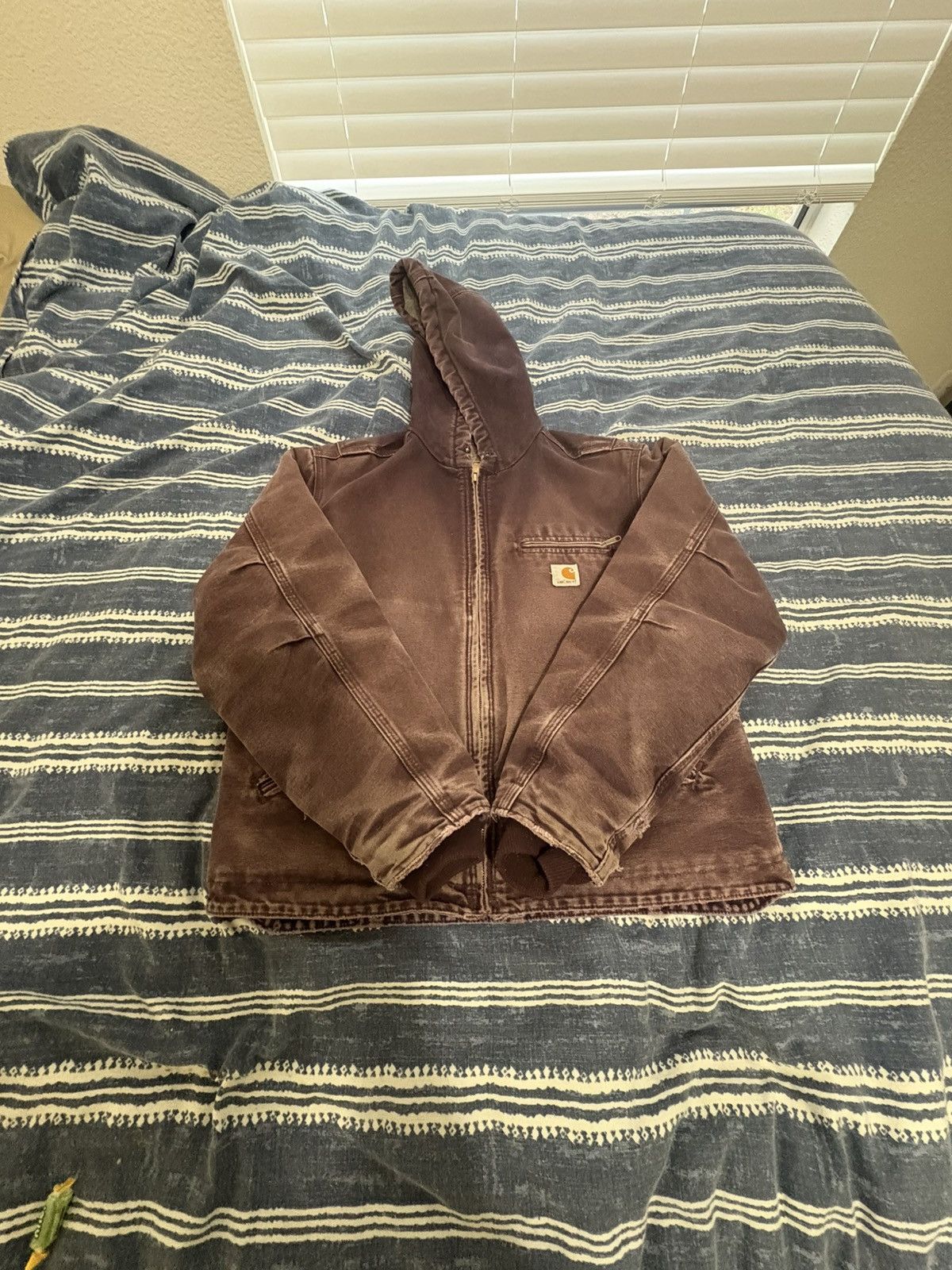 Carhartt Faded burgundy carhartt sherpa lining Size US L / EU 52-54 / 3 - 2 Thumbnail