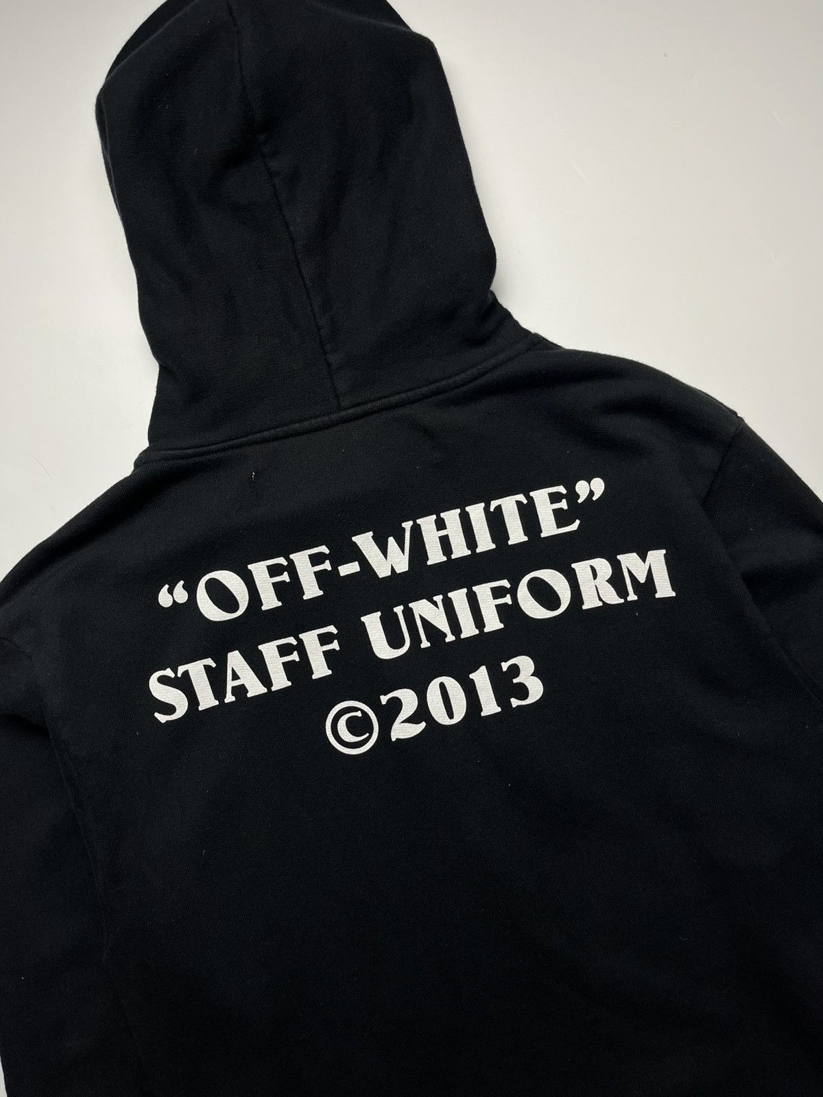 Off-White Off-White 2013 Staff Uniform Hoodie Size US S / EU 44-46 / 1 - 7 Thumbnail