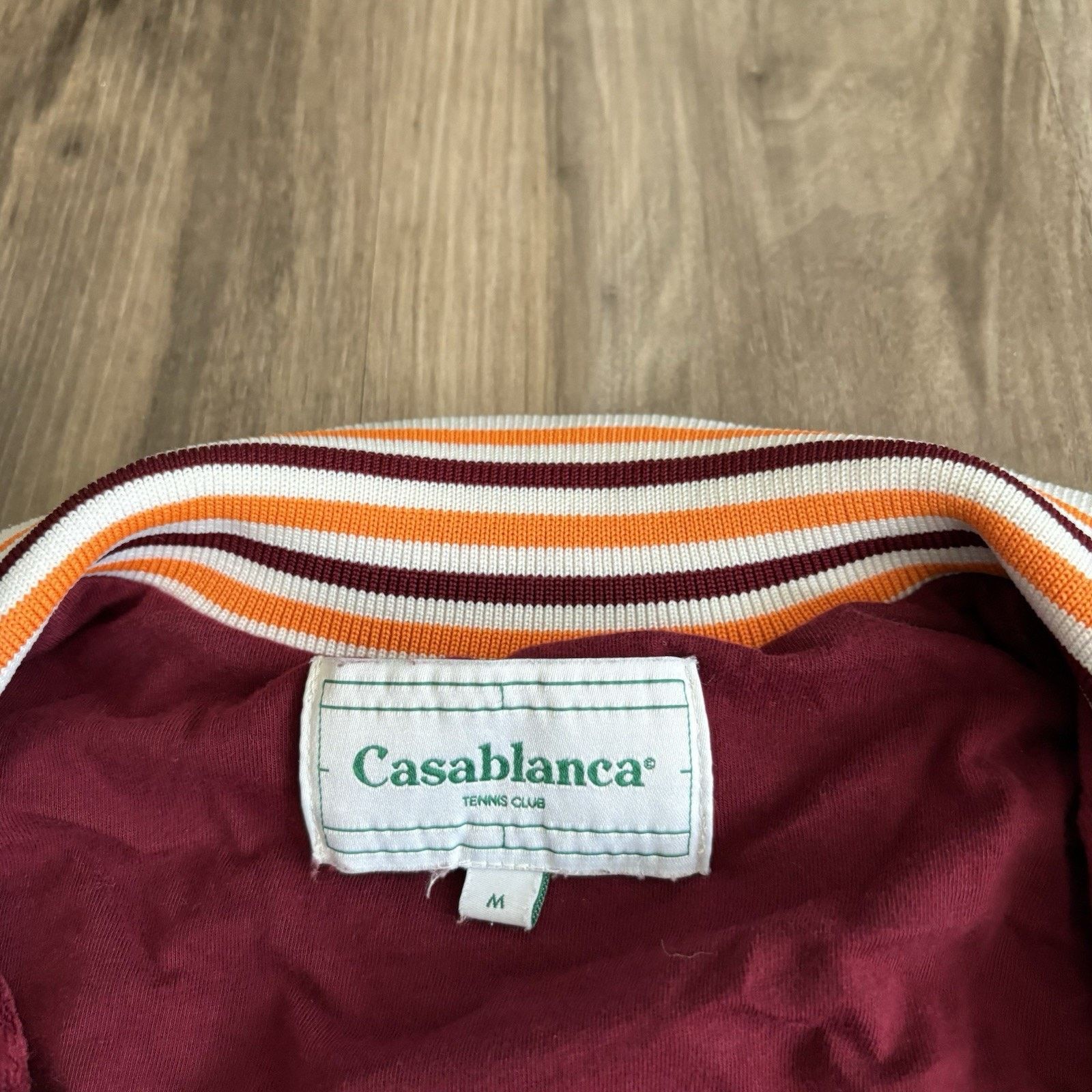 Casablanca Casablanca Tennis Club Velour Racing Track Jacket Size S Size US S / EU 44-46 / 1 - 5 Thumbnail