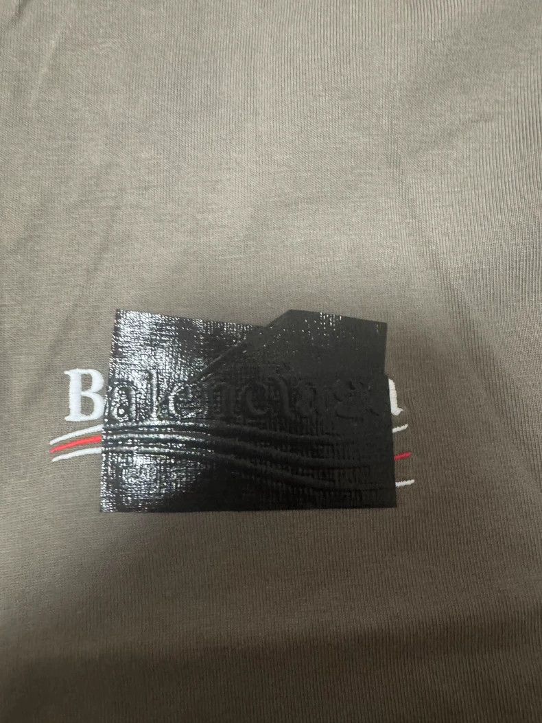 Balenciaga Balenciaga Logo monogrammed crewneck pullover short sleeve Size US L / EU 52-54 / 3 - 2 Thumbnail
