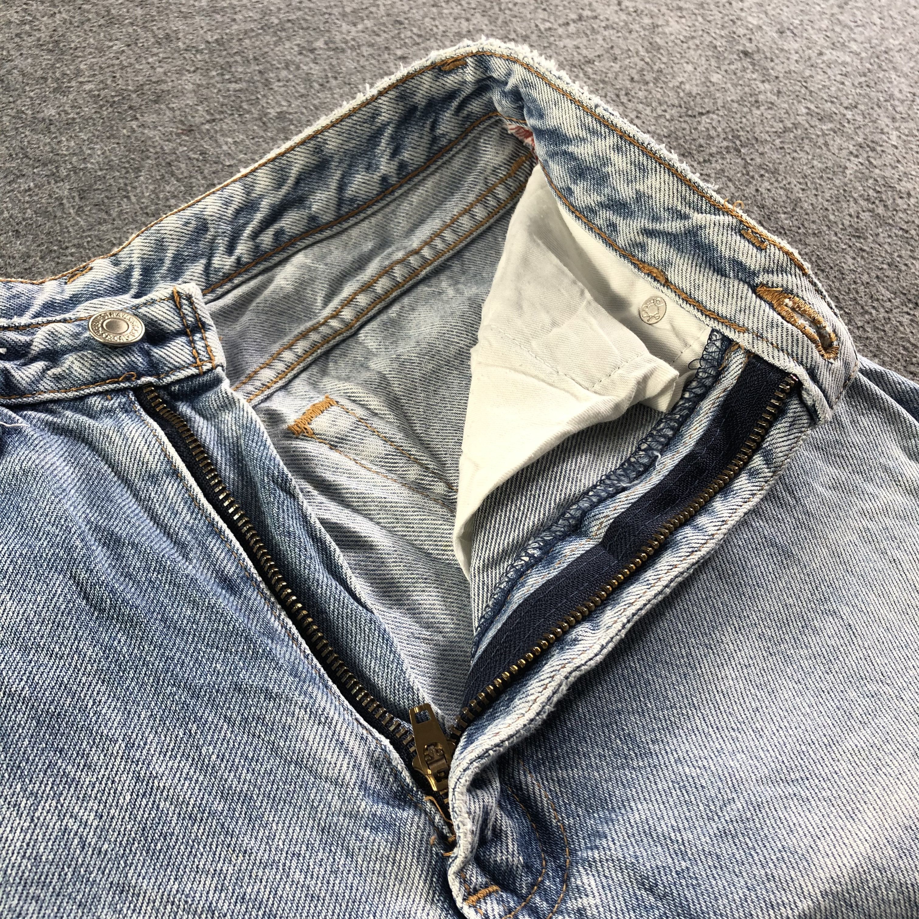 Levi's Vintage 90s Light Wash Levis Jeans-J3604 Size 25" / US 0 / IT 36 - 9 Thumbnail