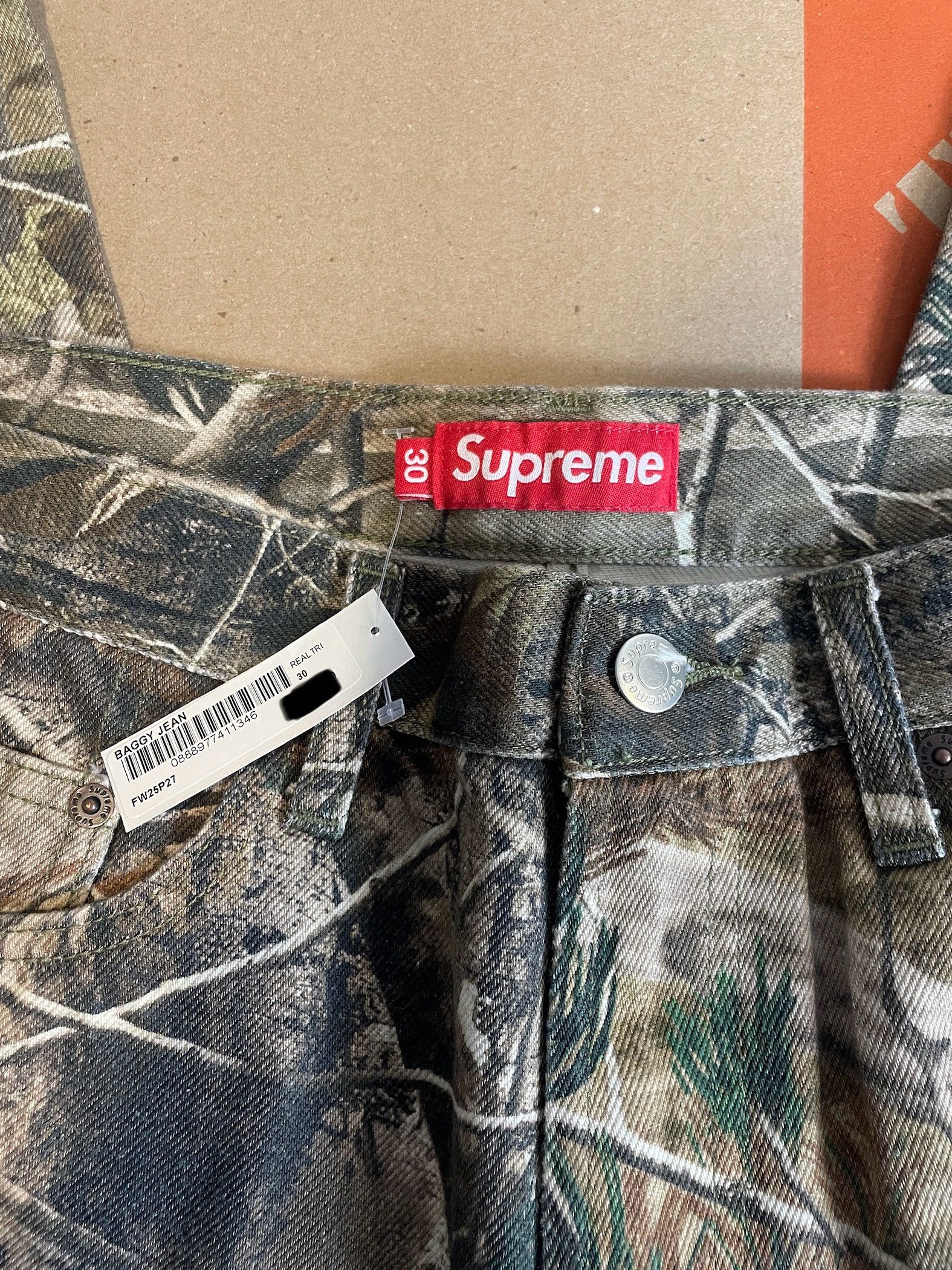 Supreme REAL TREE BAGGY JEAN Size US 30 / EU 46 - 13 Thumbnail