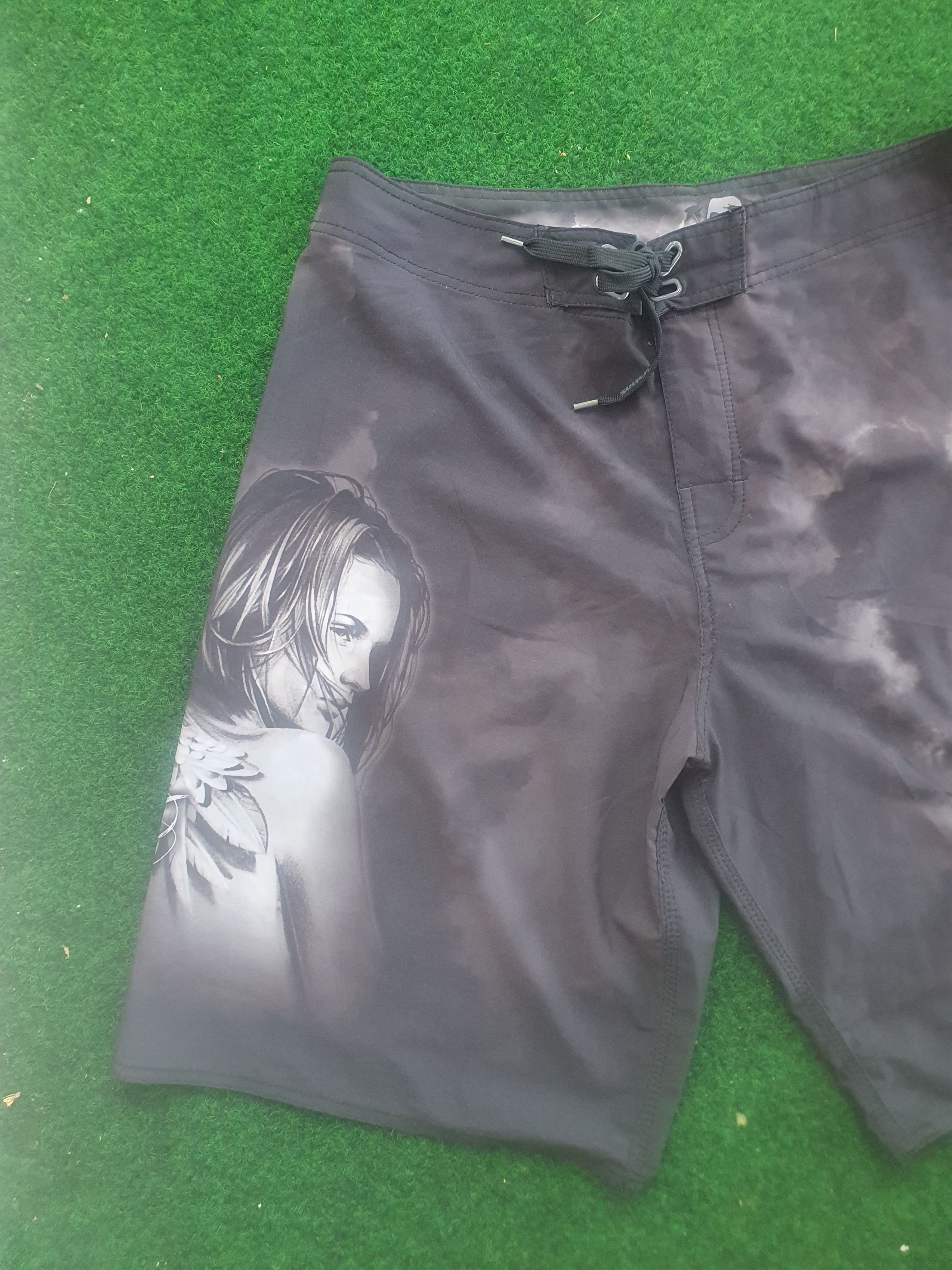 Other Sullen Art Collective Tattoo Graphic Board Shorts sz 36 Size US 36 / EU 52 - 5 Thumbnail