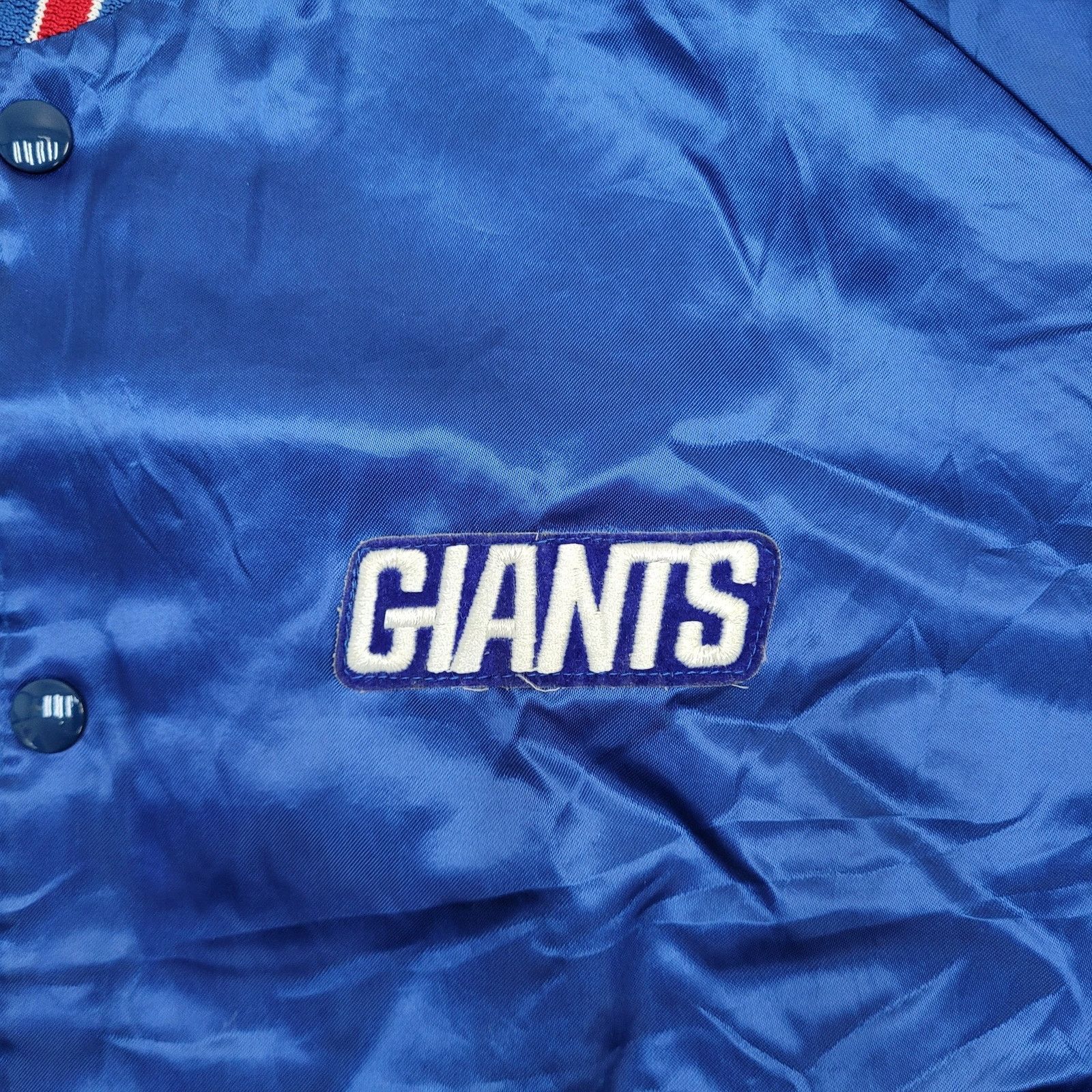 Chalk Line Vintage New York Giants Varsity Jacket L/XL Chalk-Line Crop Size US L / EU 52-54 / 3 - 13 Thumbnail