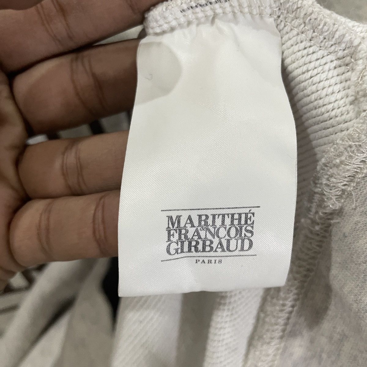 Marithe + Francois Girbaud Vintage Marithe Francois Girboud Big Logo Sweatshirt Size US L / EU 52-54 / 3 - 7 Thumbnail