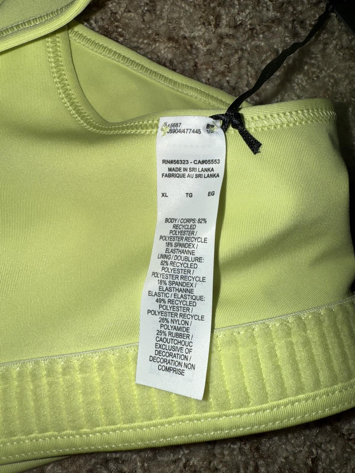 Nike Nike Women's Swoosh Medium-Support Sports Bra Size ONE SIZE - 5 Thumbnail