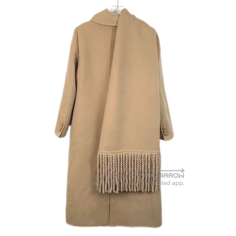 Fendi Fendi Wool collar double-breasted coat Size XXS / US 00 / IT 34 - 2 Thumbnail