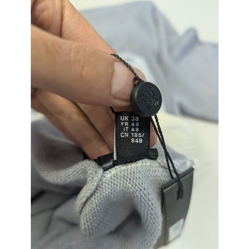 Amiri o1rshd1 Vintage Cashmere Crew Sweater in Grey Size US M / EU 48-50 / 2 - 21 Thumbnail