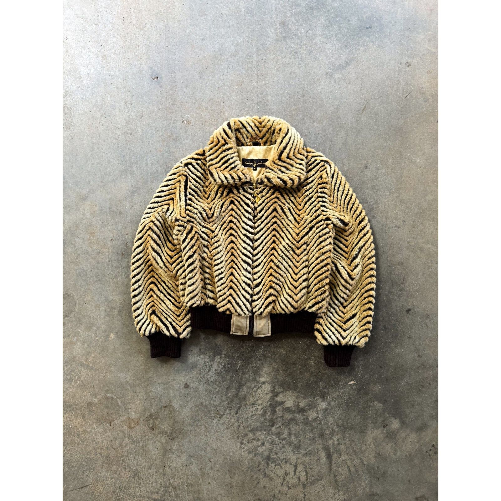 Vintage 2000s Phat Farm Fur Jacket Size M Size L / US 10 / IT 46 - 1 Thumbnail