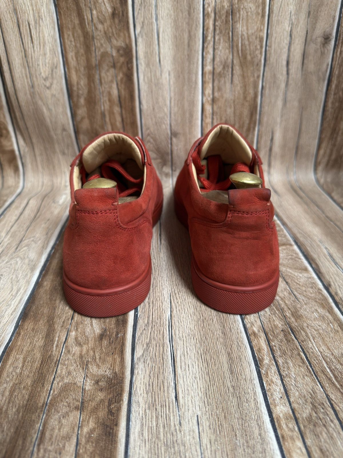 Christian Louboutin Tomette suede louis trainers Size US 9 / EU 42 - 13 Thumbnail