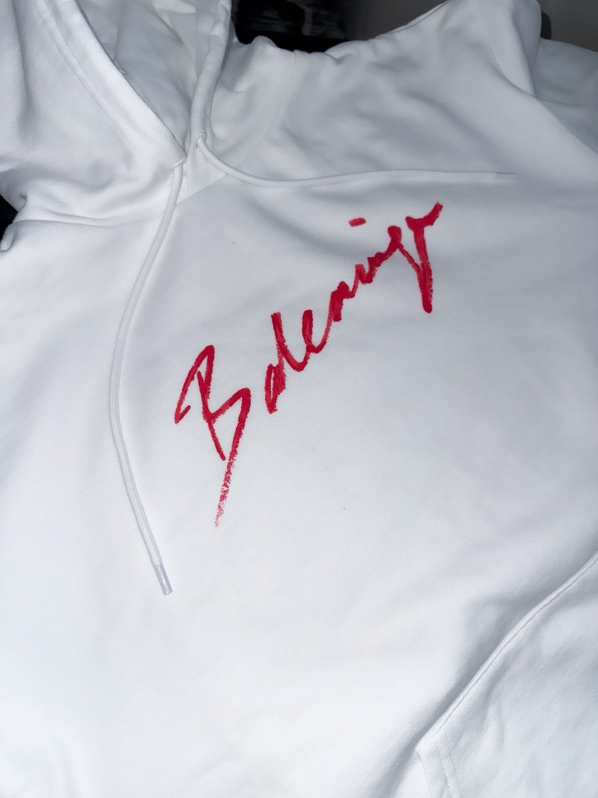 Balenciaga Balenciaga signature logo hoodie Size US S / EU 44-46 / 1 - 2 Thumbnail