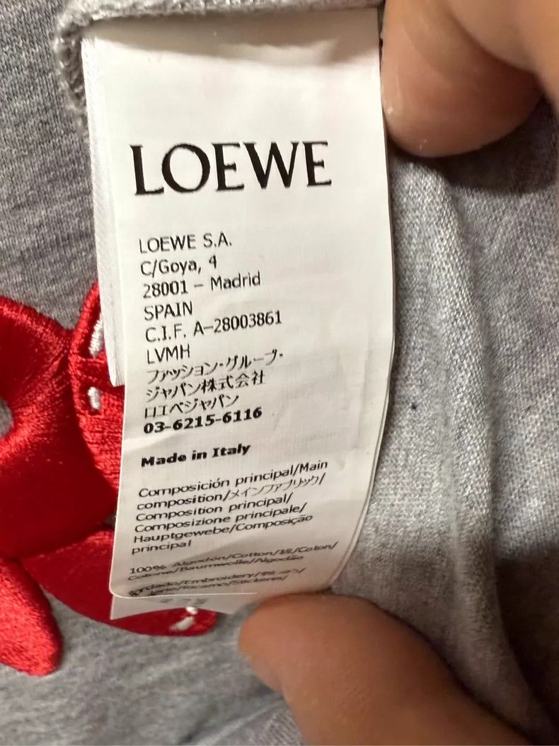 Loewe loewe Gray Short Sleeve 2505-Nextarrow Size US M / EU 48-50 / 2 - 3 Thumbnail