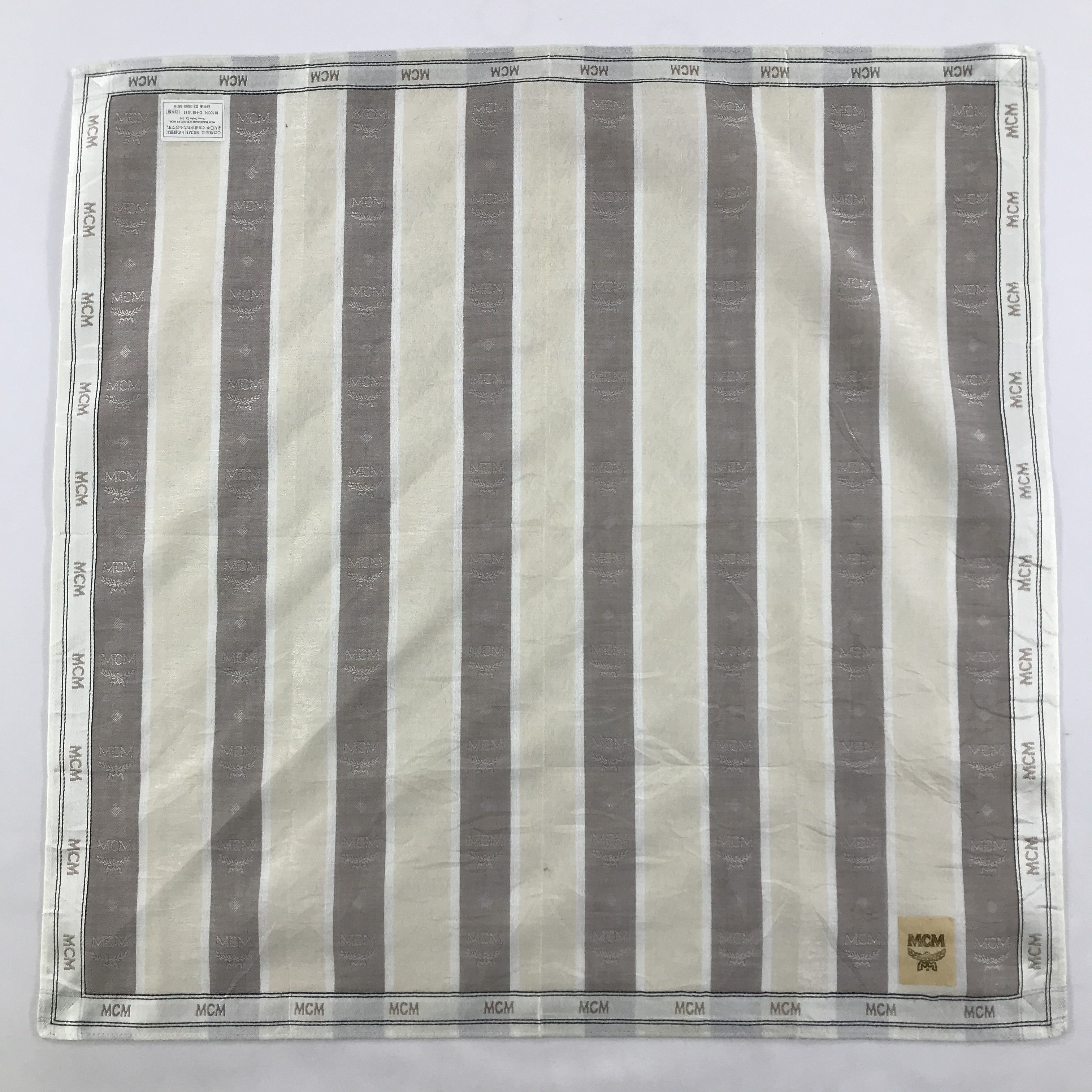 MCM × Vintage MCM Bandana / Handkerchief / Neckerchief - S1435 Size ONE SIZE - 1 Thumbnail