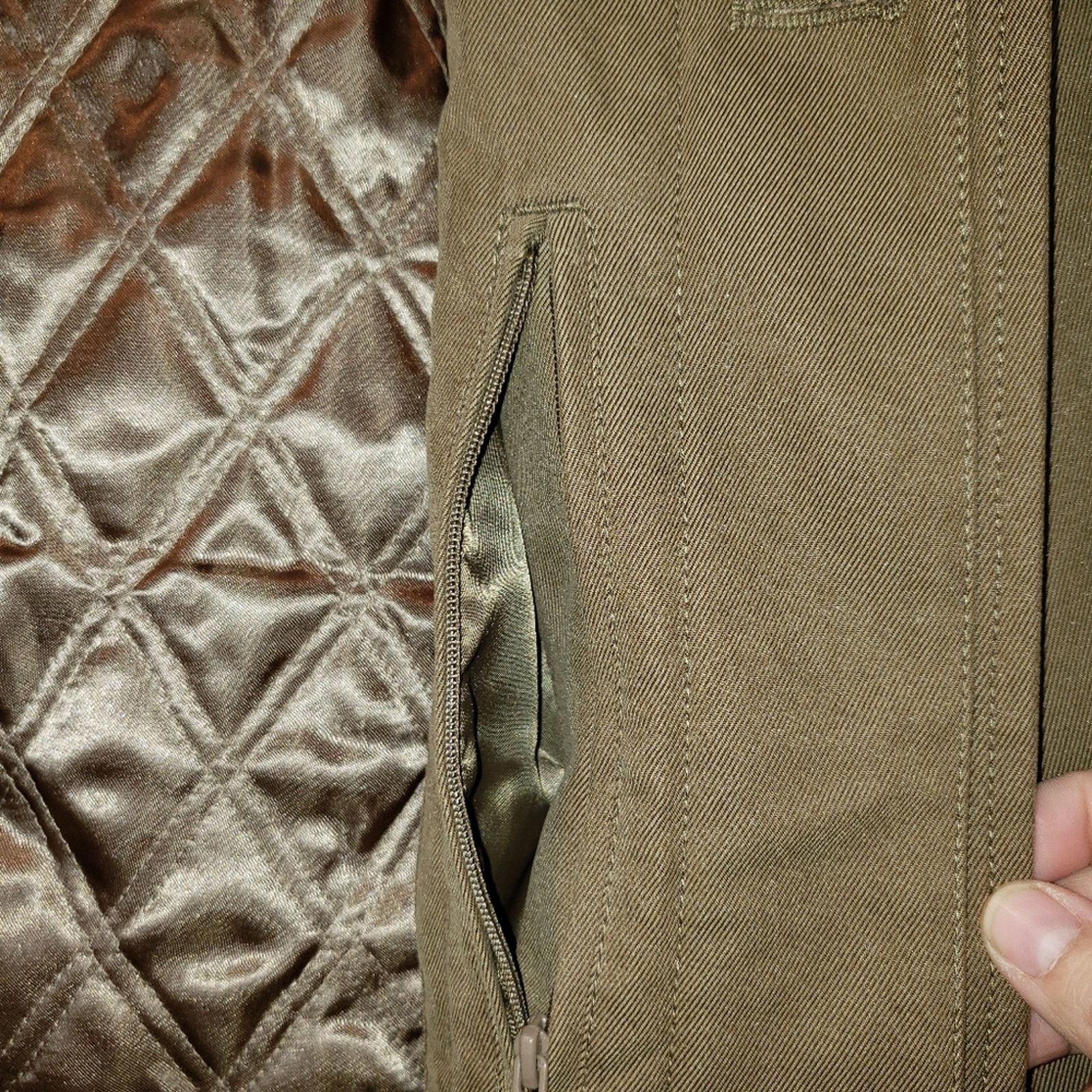 London Fog Men's Durham London Fog Trench/Rain Coat Sz 44L Quilted. Size US L / EU 52-54 / 3 - 8 Thumbnail