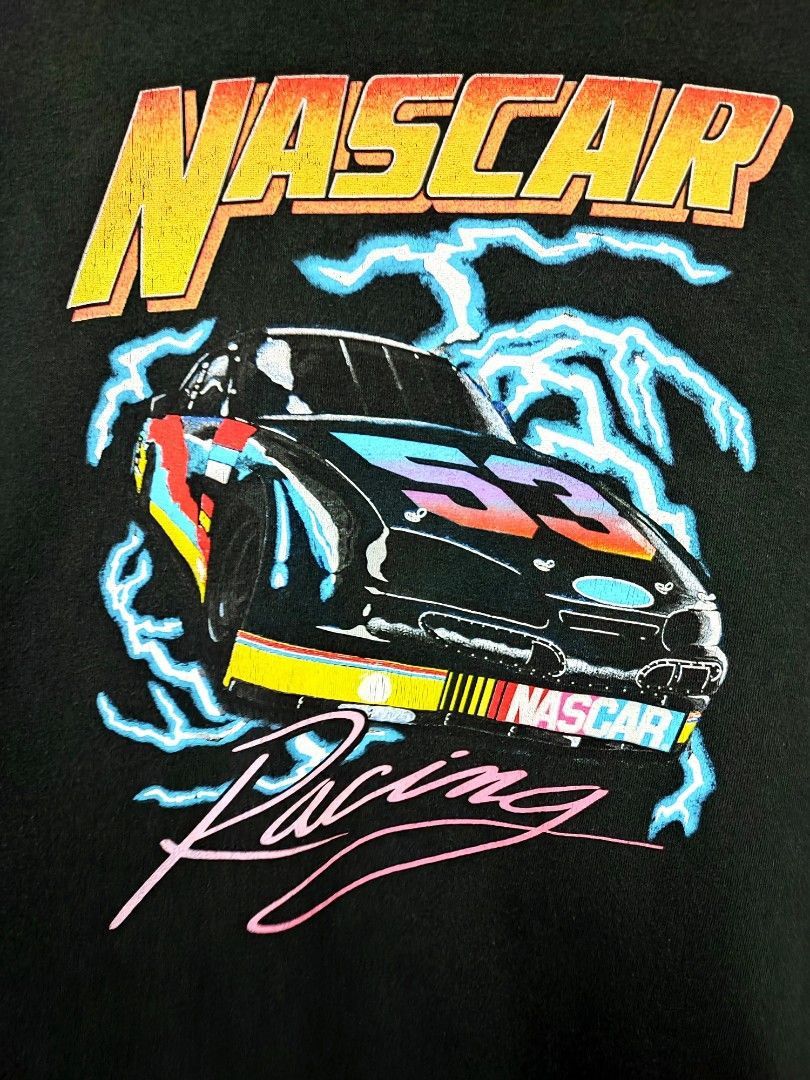 NASCAR × Vintage Vintage Nascar Tshirt Size US XL / EU 56 / 4 - 6 Thumbnail