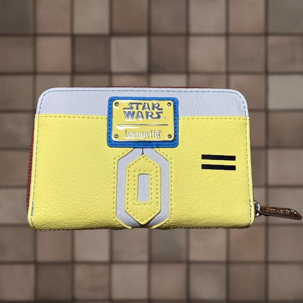 Vintage NWOT Loungefly Disney Star Wars Droids Boba Fett Zip Around Wallet Size ONE SIZE - 1 Thumbnail