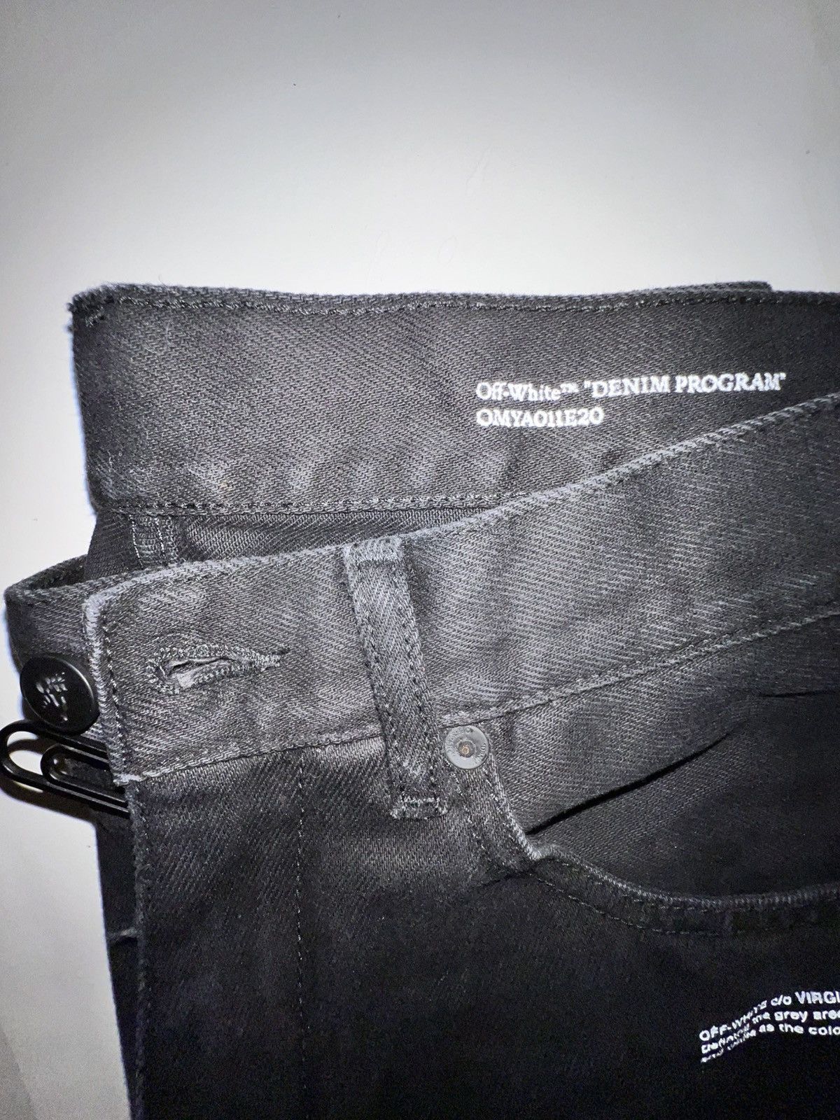 Off-White Off-White Denim Program Jeans Size US 31 - 5 Thumbnail