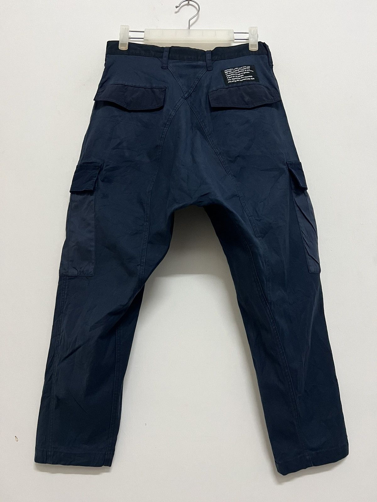 Issey Miyake × Ne-Net 2000s Ne-Net by Issey Miyake Cargo Pants CropCrotch Size US 30 / EU 46 - 14 Thumbnail
