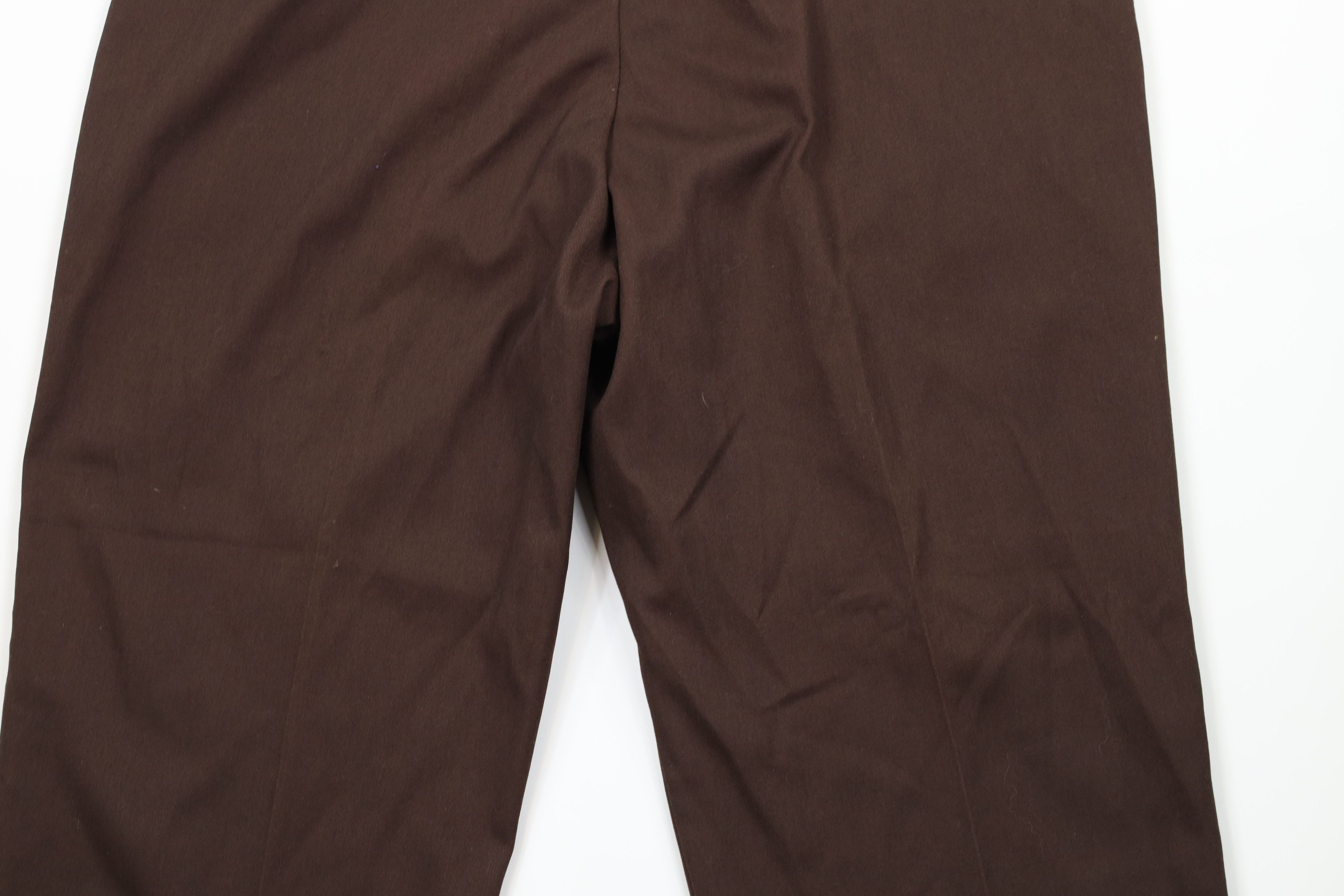 Dickies × Vintage Vintage 70s Dickies Wide Leg Work Mechanic Pants Brown USA Size US 44 / EU 60 - 10 Thumbnail