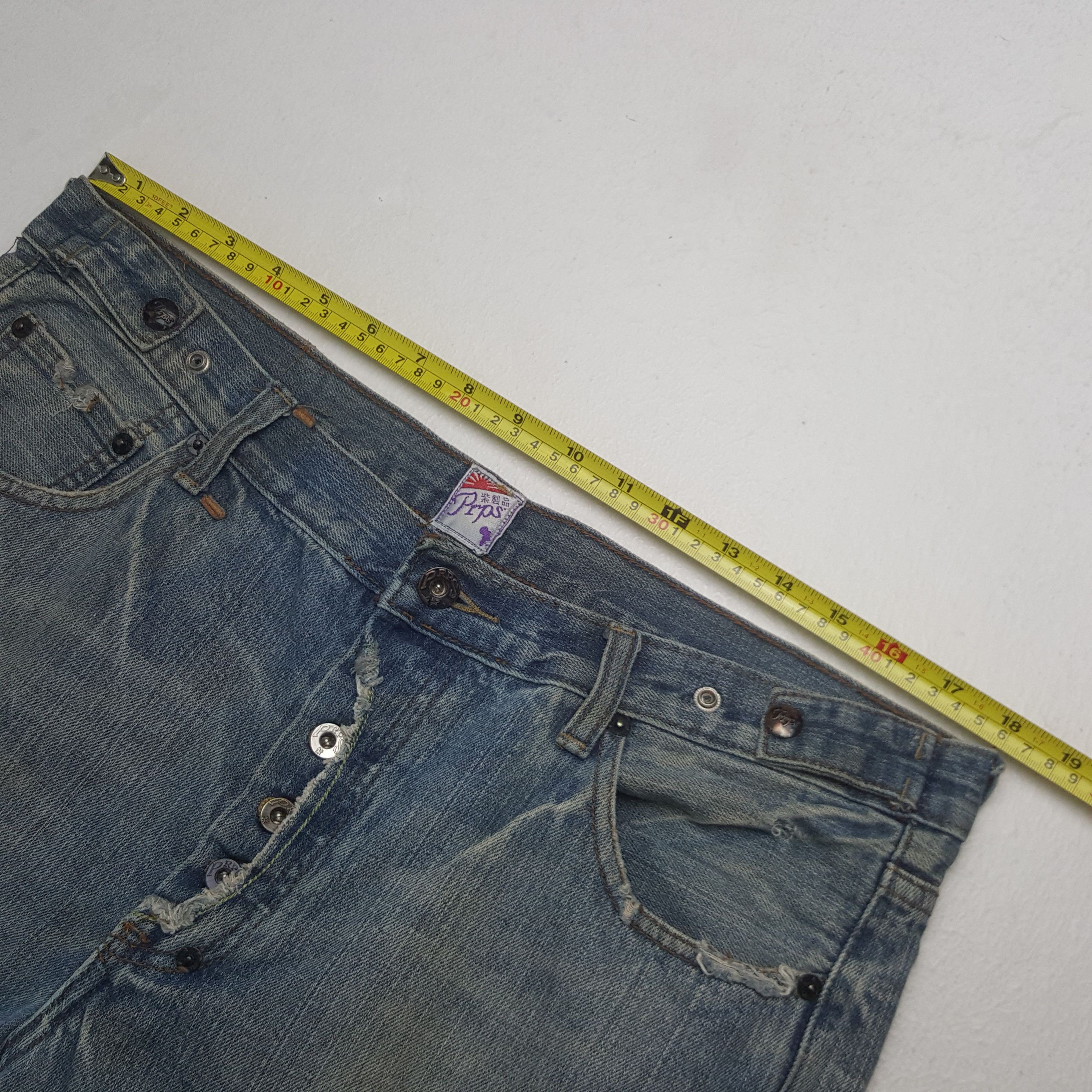 Prps Vintage Prps Japanese Denim Jeans Size US 36 / EU 52 - 7 Thumbnail