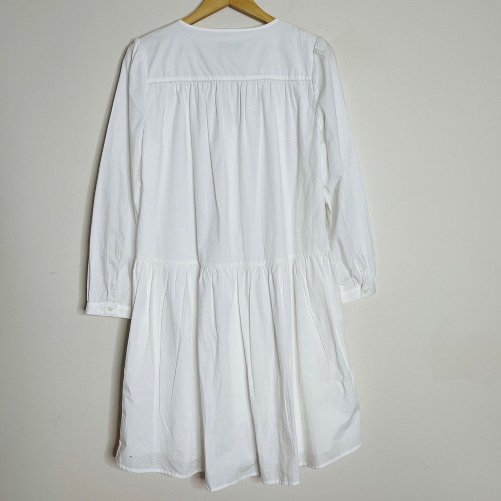 J.Crew J. Crew Farmer's Market Floral Embroidery Tunic Dress Size S / US 4 / IT 40 - 5 Thumbnail