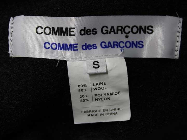 Comme des Garcons Jacket Wool Poncho Outerwear Long Hooded Button Up Navy Size US S / EU 44-46 / 1 - 6 Thumbnail