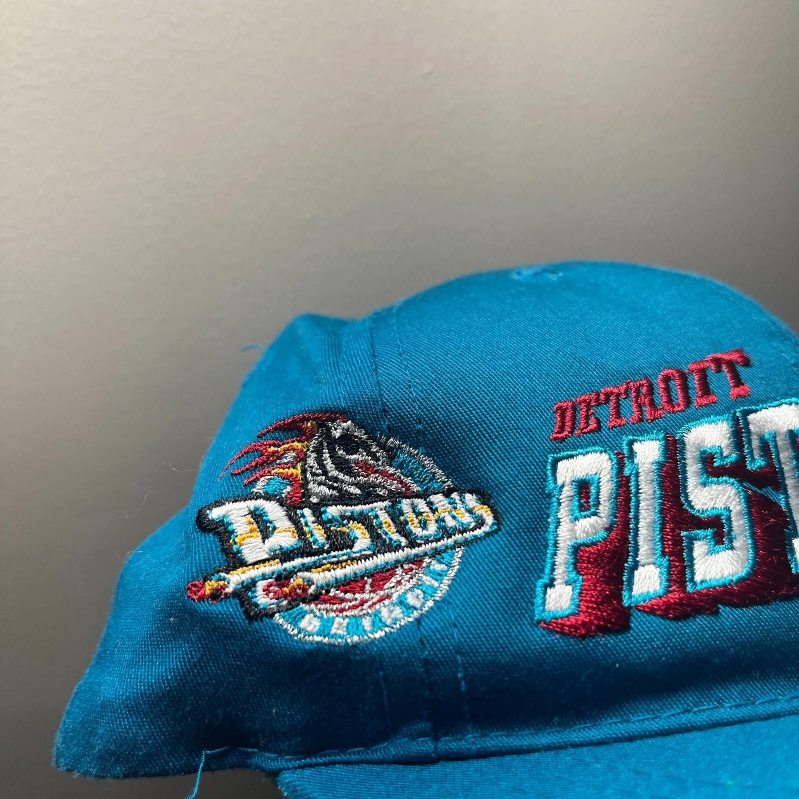 Sports Specialties Vintage Sports Specialties Detroit Pistons Snapback Hat 90s Size ONE SIZE - 3 Thumbnail