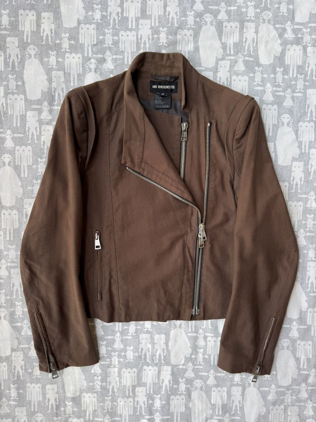 Ann Demeulemeester Ann Demeulemeester SS03 Biker Double Zippers