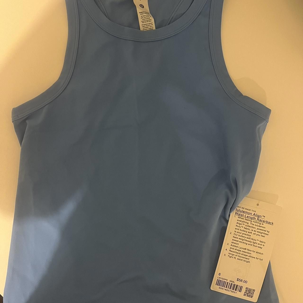 Designer Lululemon Align Waist Length Racerback Size M / US 6-8 / IT 42-44 - 7 Thumbnail
