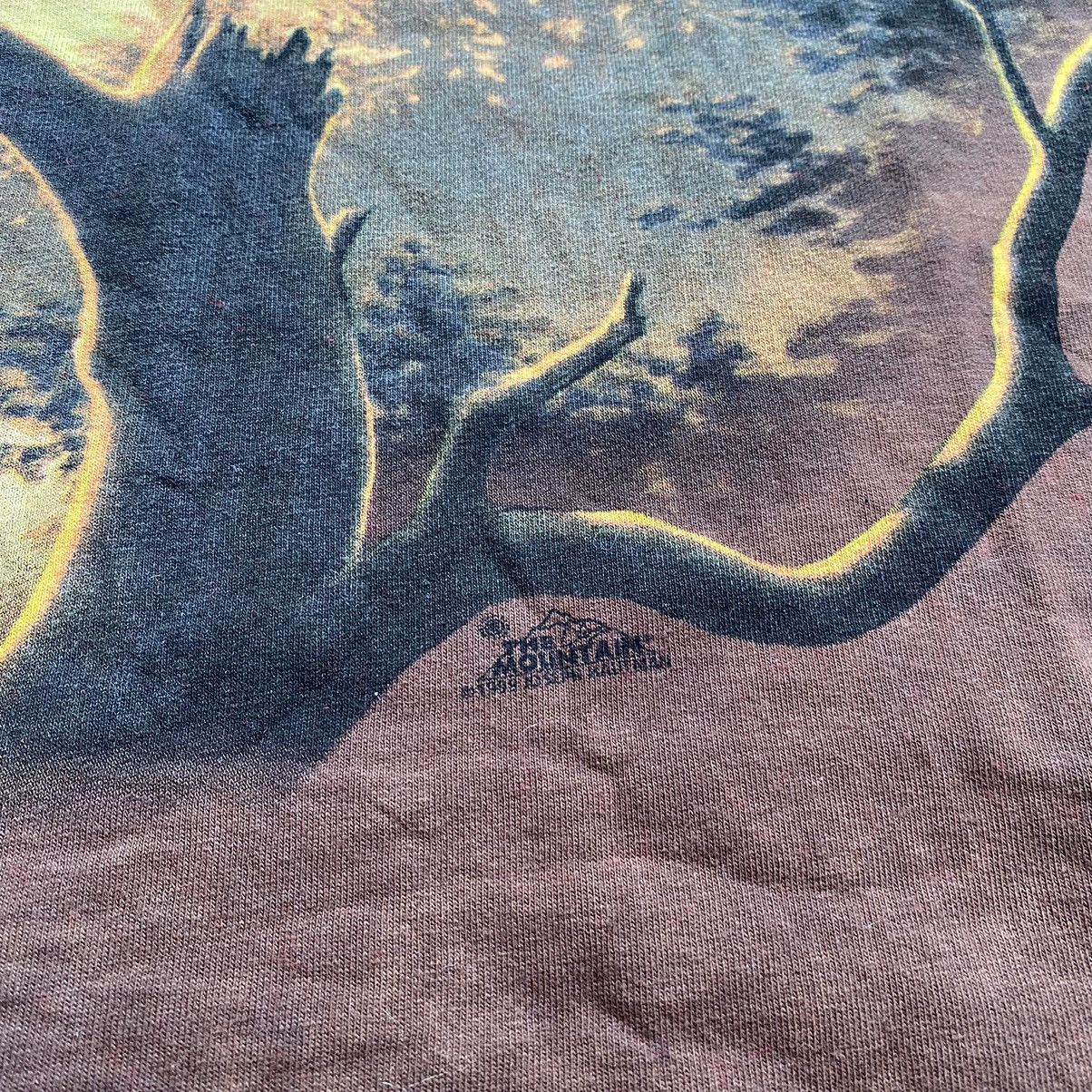 The Mountain VINTAGE THE MOUNTAIN 1999 EAGLE ON TREE T SHIRT Size US XXL / EU 58 / 5 - 3 Thumbnail