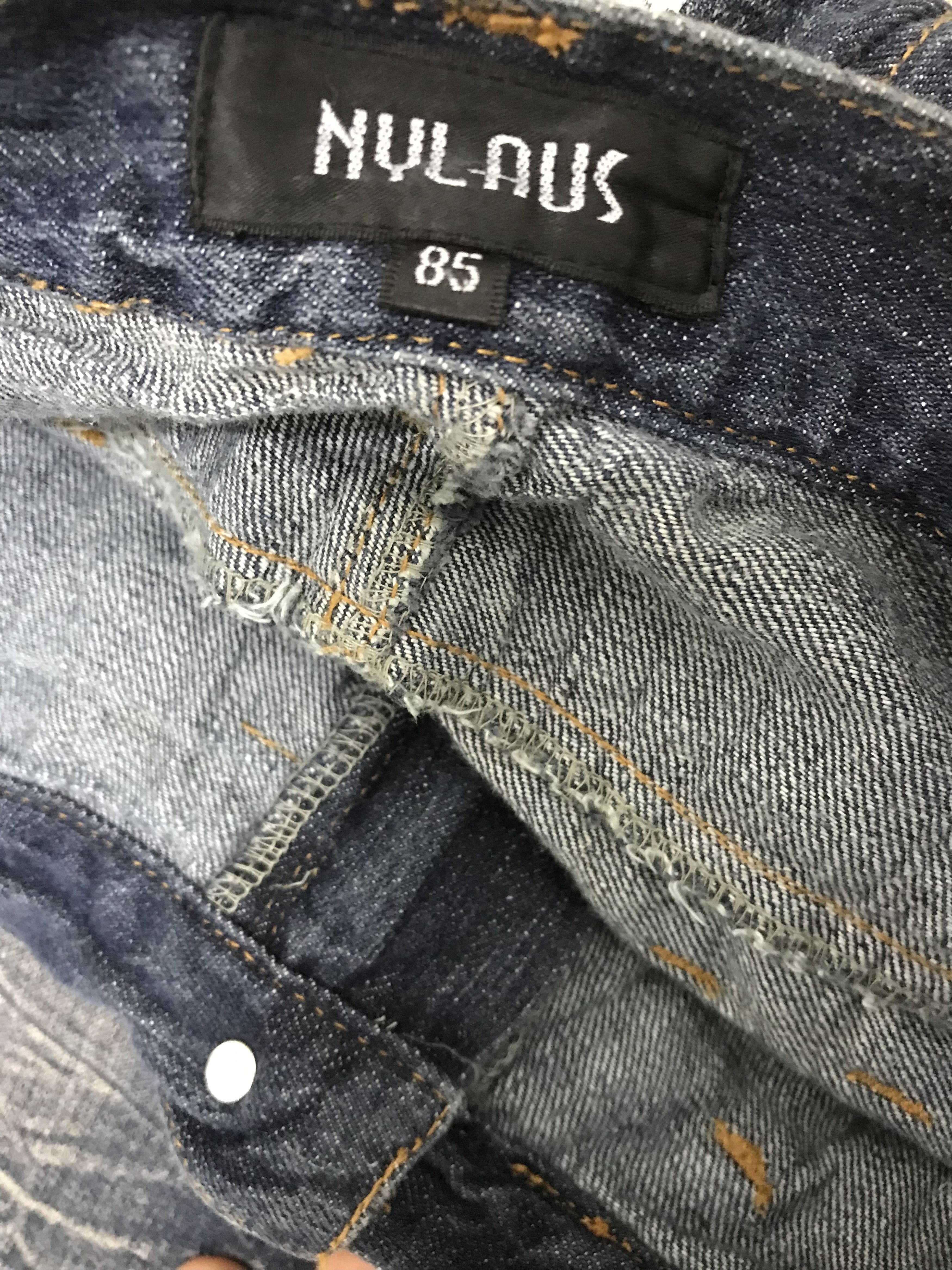 If Six Was Nine Flare Nylaus Denim pant Size US 32 / EU 48 - 6 Thumbnail