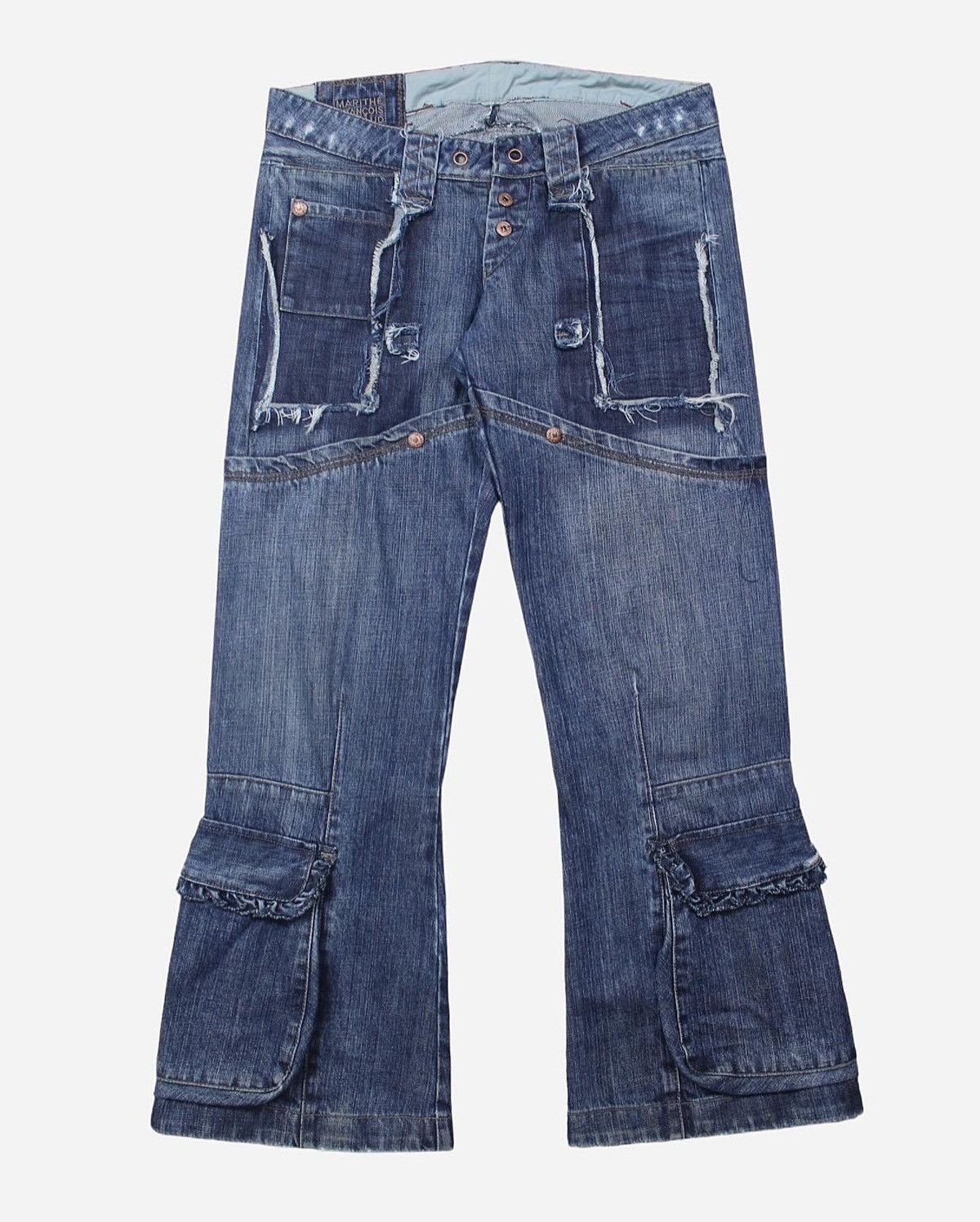 image of Marithe Francois Girbaud Marithé Francois Girbaud Cargo Jeans in Denim, Men's (Size 30)