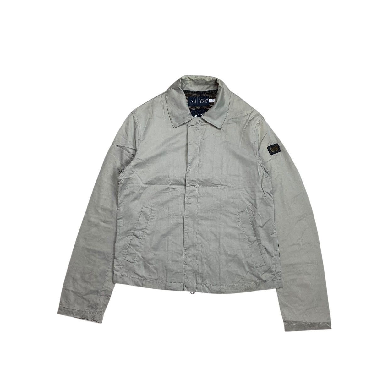 Armani Armani Jeans Nylon Work Jacket Size US M / EU 48-50 / 2 - 1 Thumbnail