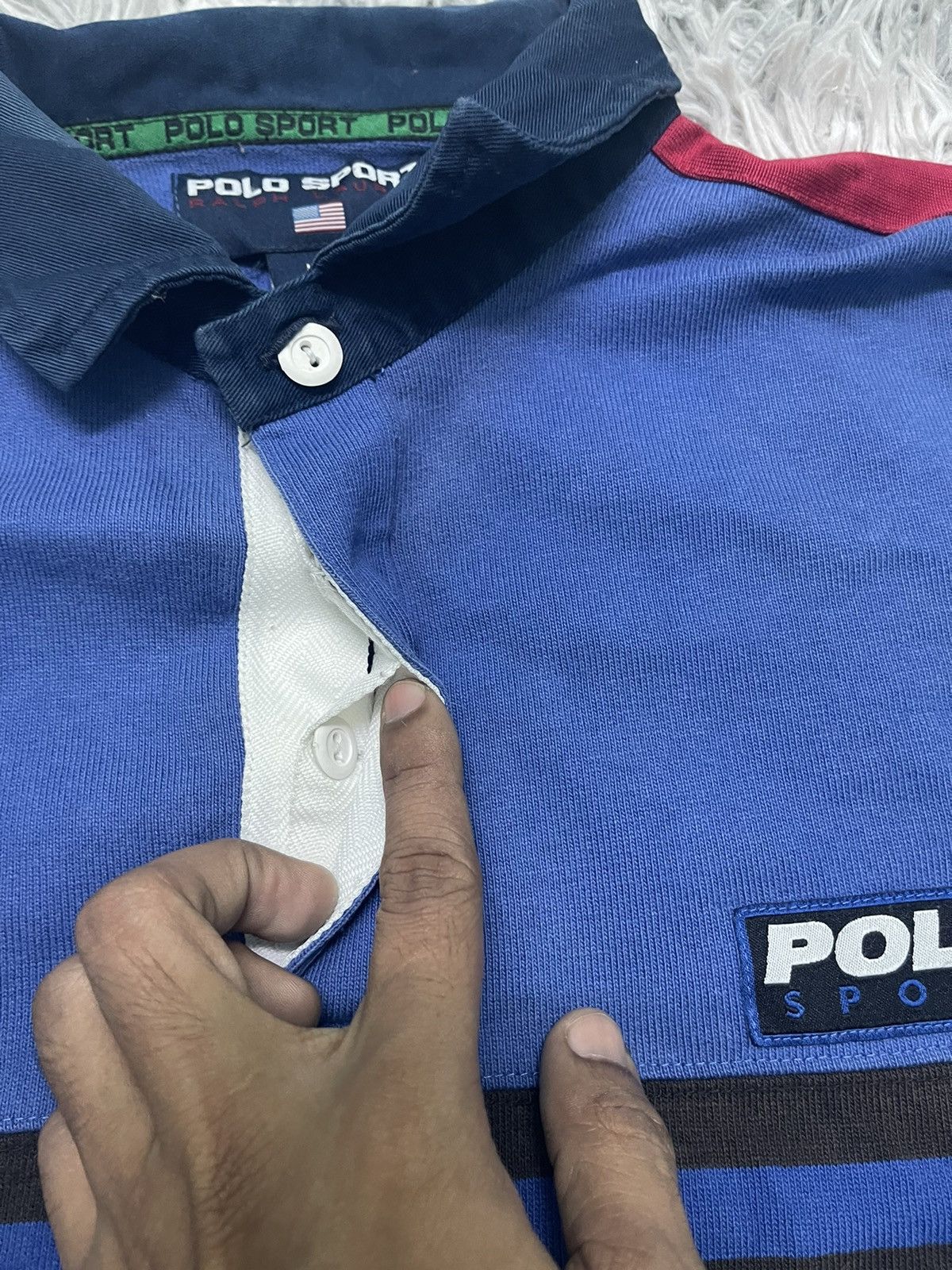 Polo Ralph Lauren RARE OG POLO SPORT BY RALPH LAUREN POLO SHIRT GENTLY USED Size US L / EU 52-54 / 3 - 10 Thumbnail