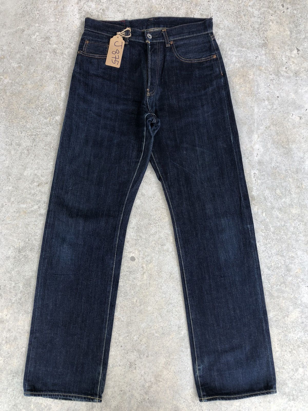 PPFM PPFM Distressed Jeans Selvedge Denim Size US 30 / EU 46 - 1 Thumbnail