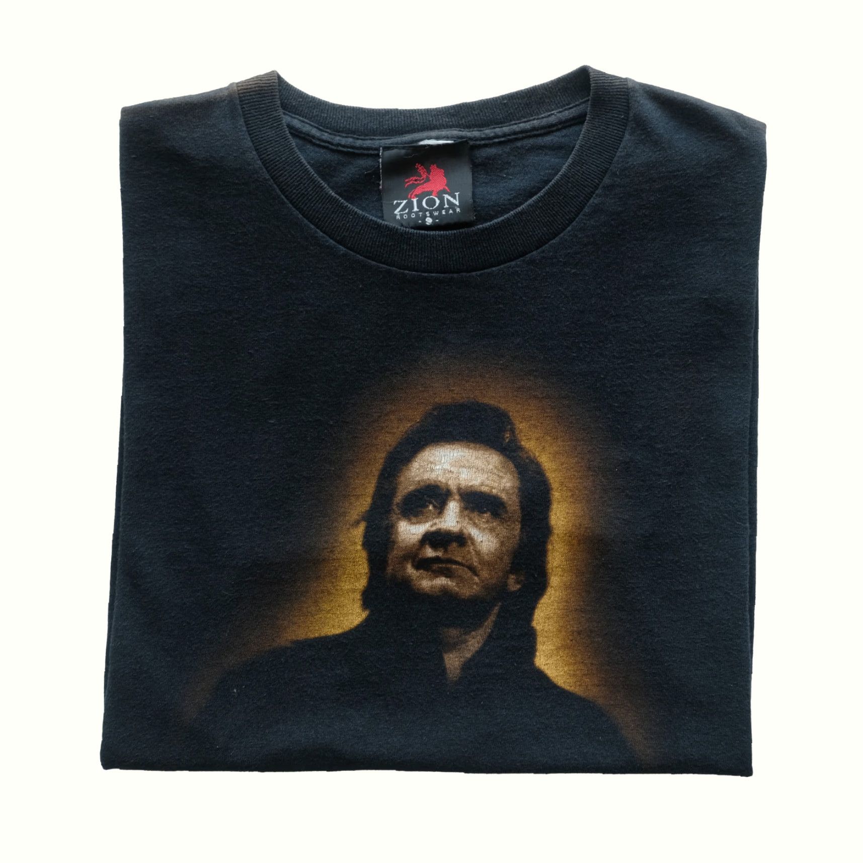 Etro VINTAGE Zion Rootswear JOHNNY CASH TOUR MUSIC 90s Y2K GRAPHIC BLACK T-SHIRT Mens SZ S 2004 Size US S / EU 44-46 / 1 - 2 Thumbnail