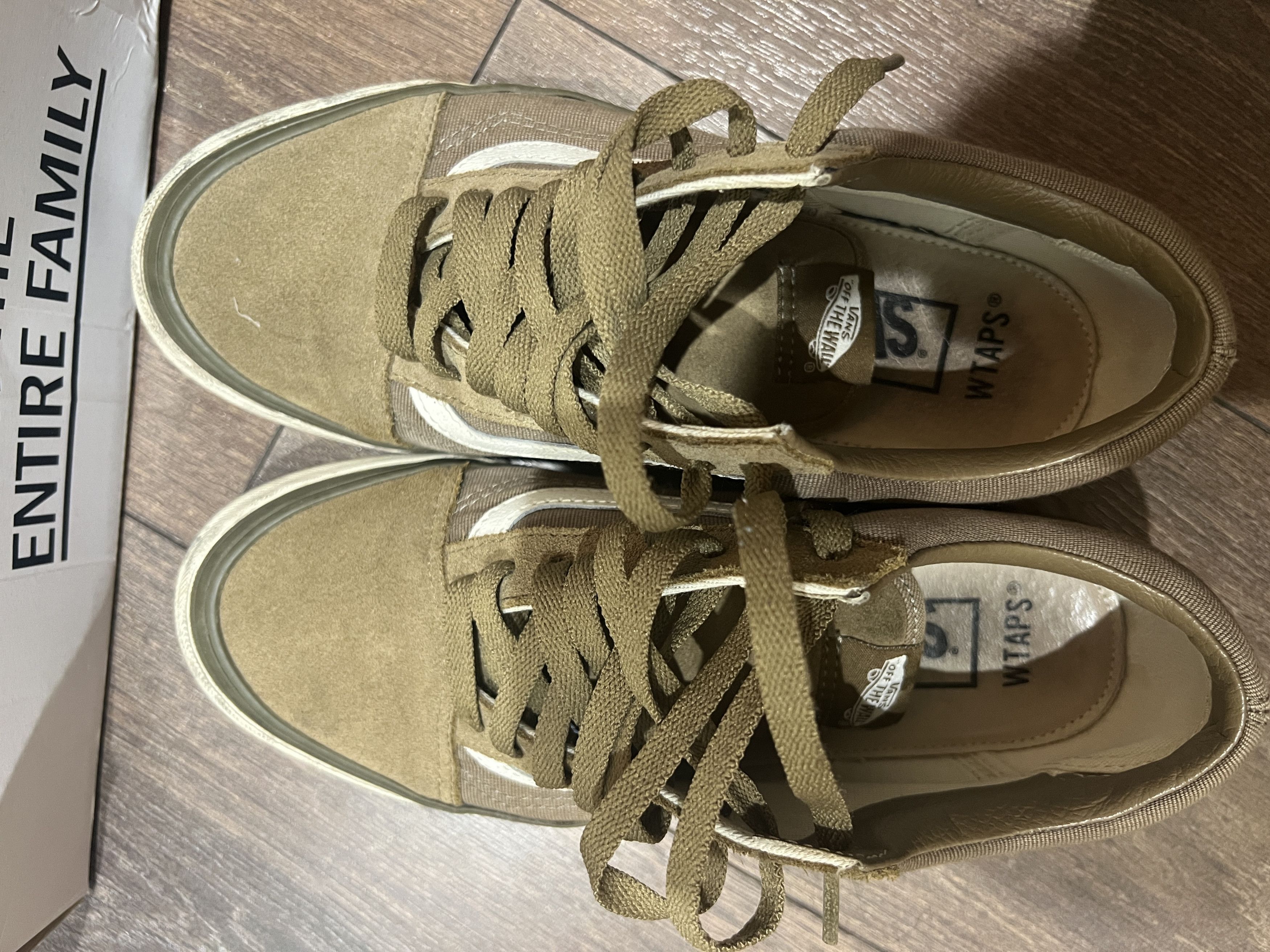 Vans × Wtaps Vans X Wtaps Og Old Skool LX Green US7 Size US 7 / EU 40 - 2 Thumbnail
