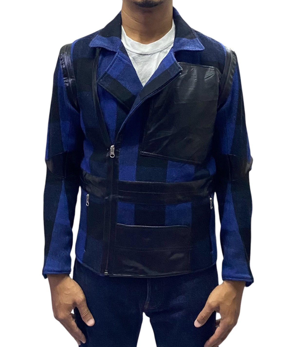 Japanese Brand × Yasuyuki Ishii Cassavas Wool Riders Jacket Size US M / EU 48-50 / 2 - 3 Thumbnail