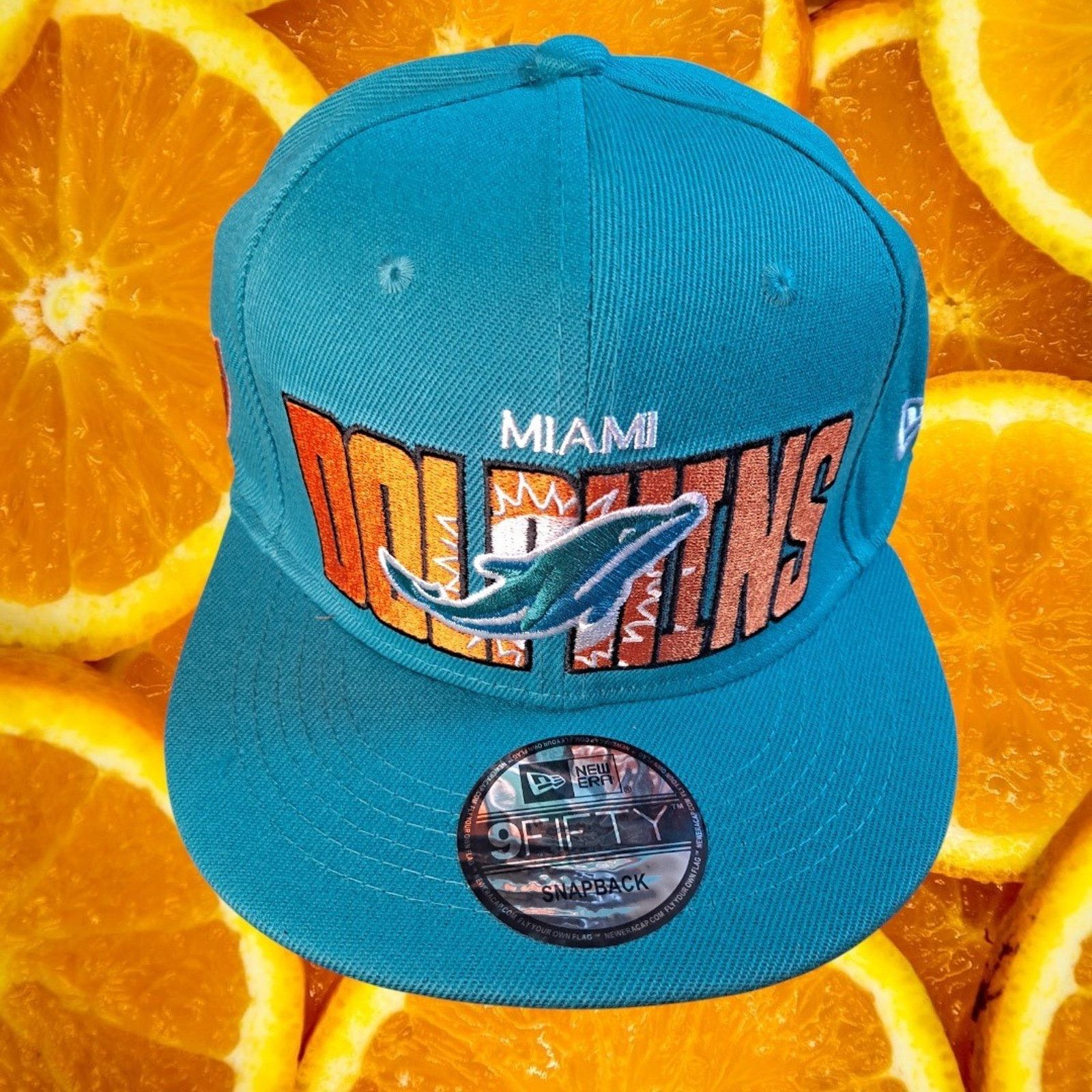 New Era Miami Dolphins New Era 9FIFTY NFL VTG Col Snapback Hat Size ONE SIZE - 1 Thumbnail