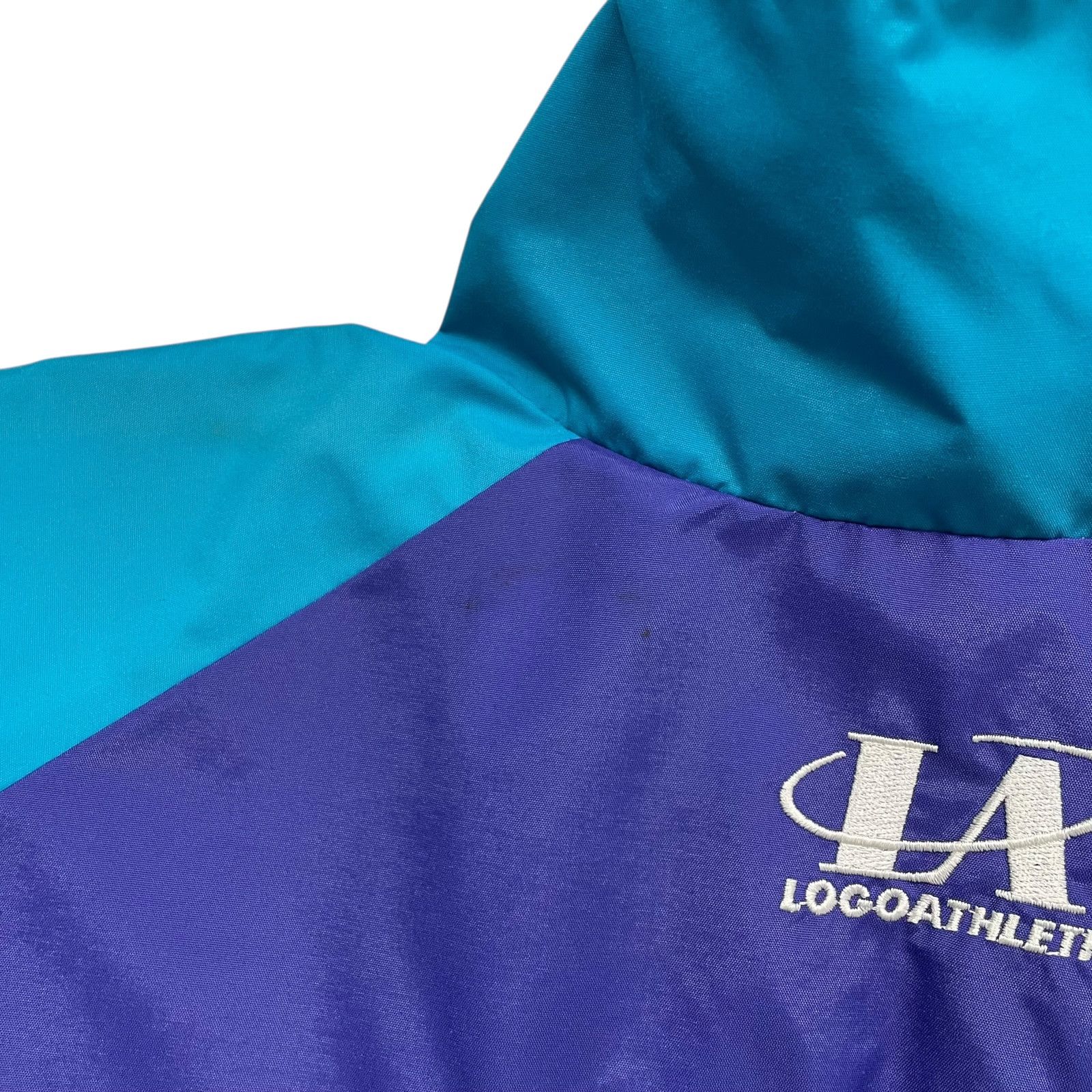NBA VTG 90s CHARLOTTE HORNETS LOGO ATHLETIC SHARKTOOTH JACKET Size US L / EU 52-54 / 3 - 14 Thumbnail